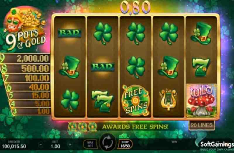 9 Pots of Gold