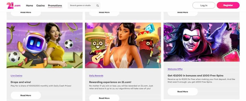 21.com Casino Review