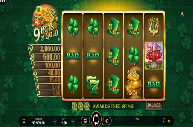 9 Pots of Gold