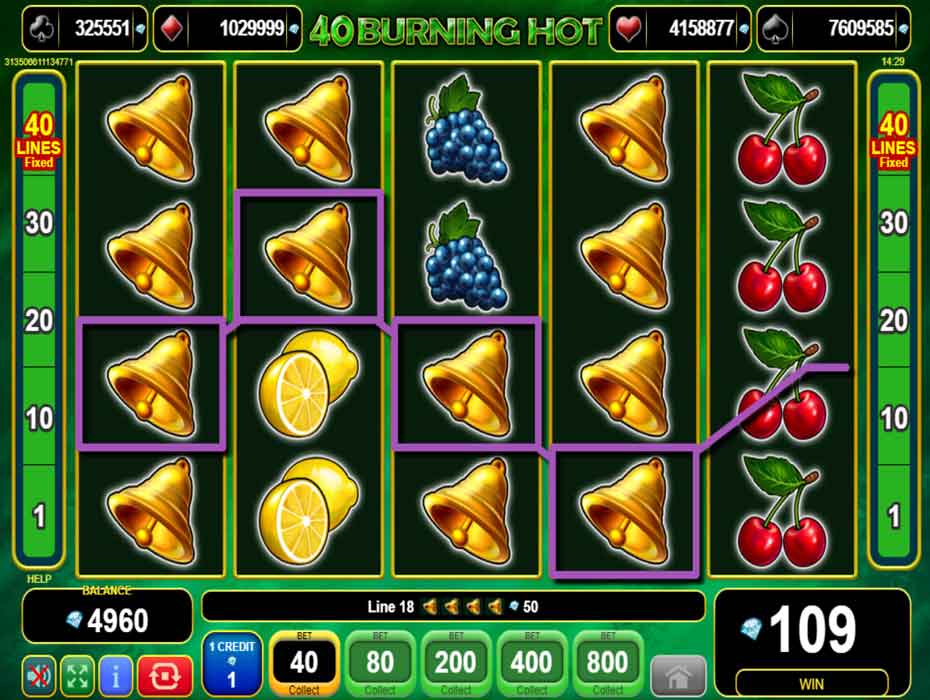 40 Burning Hot 