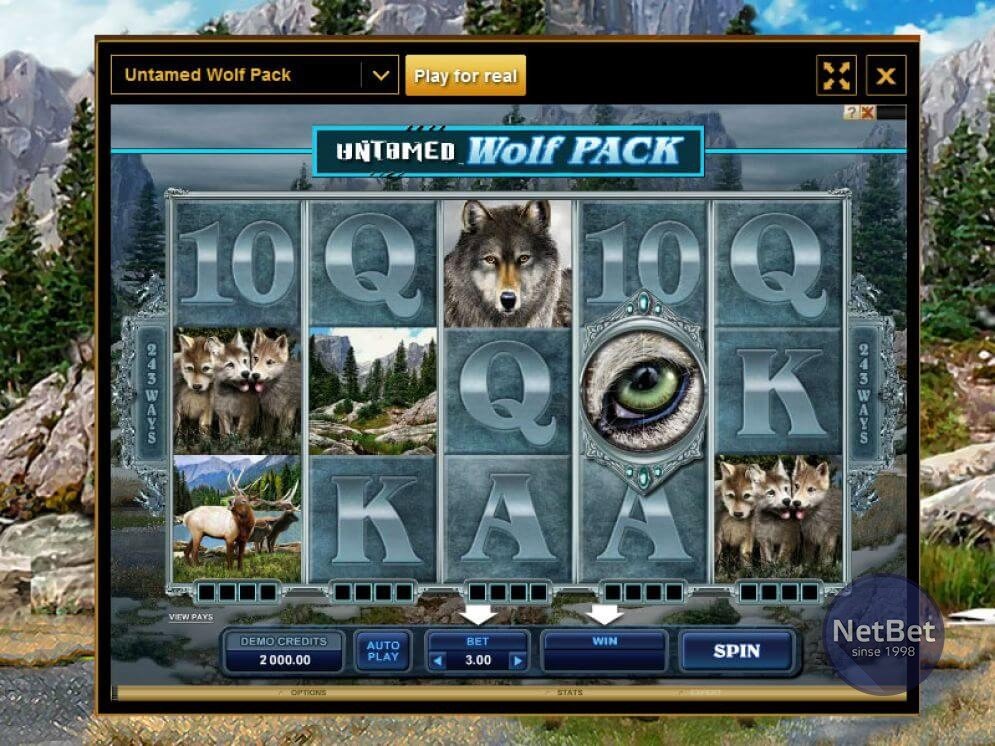 Untamed &ndash; Wolf Pack Slot